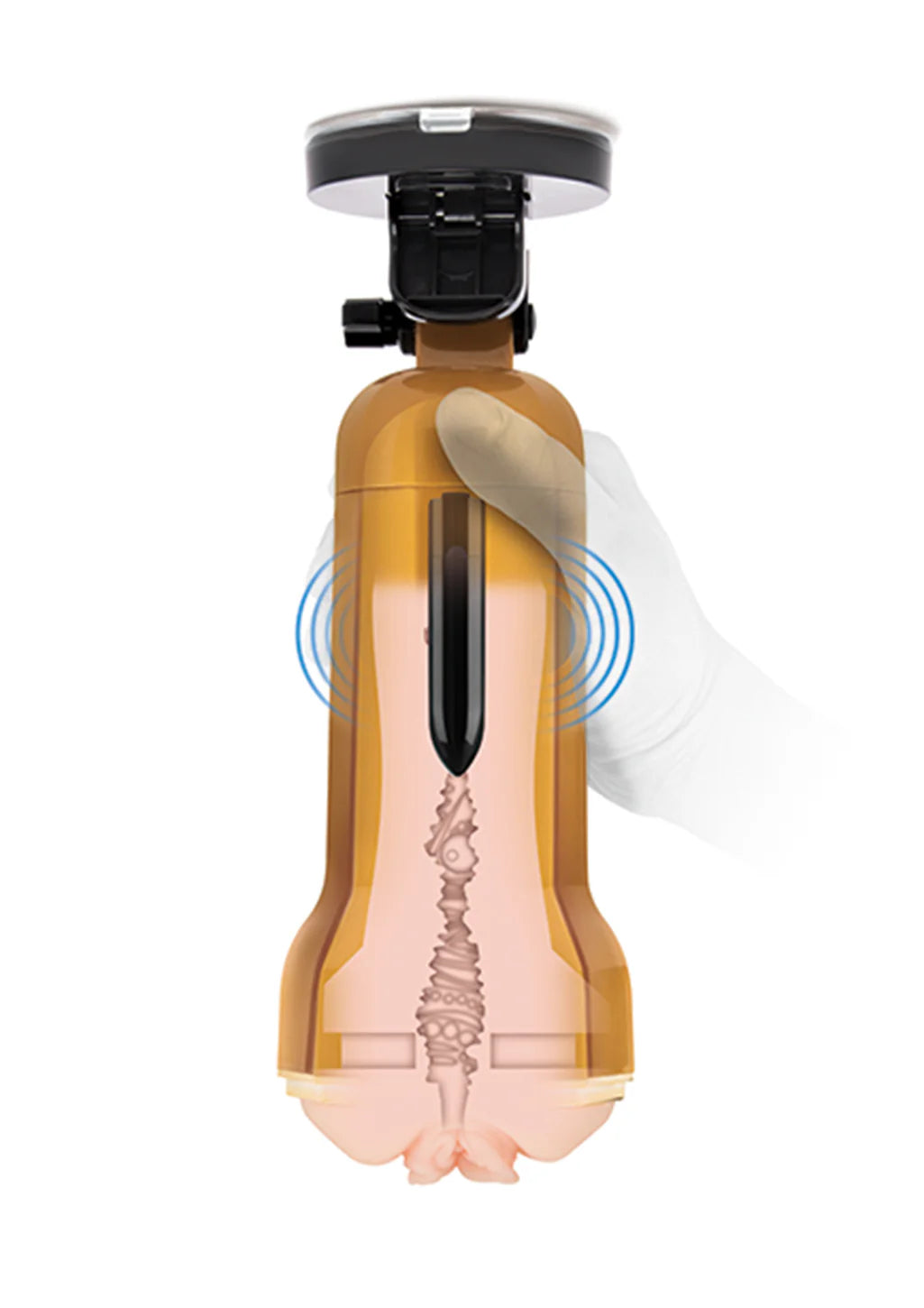 Zolo Vibrating Personal Trainer Mountable Stroker