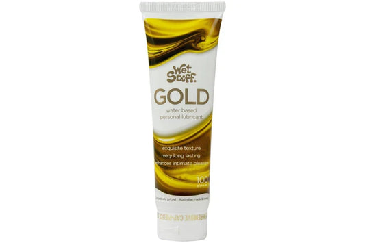 Wet Stuff Water Based Lubricant Gold 100g