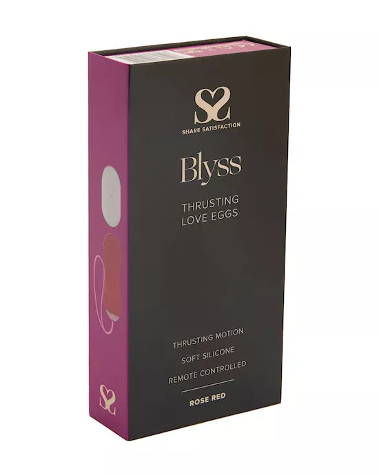 Share Satisfaction Blyss Thrusting Kegel Eggs