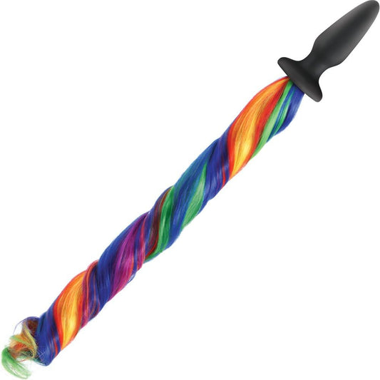 Unicorn Tail Multi Colour Butt Plug