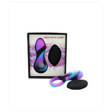 Colourful Camo Remote control cock ring