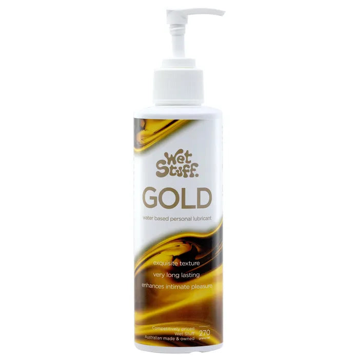 Wet Stuff Water Based Lubricant Gold 270g