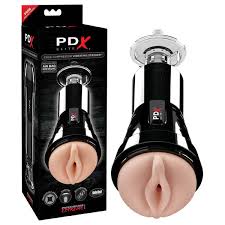 PDX Elite Cock compressor vibrating stroker