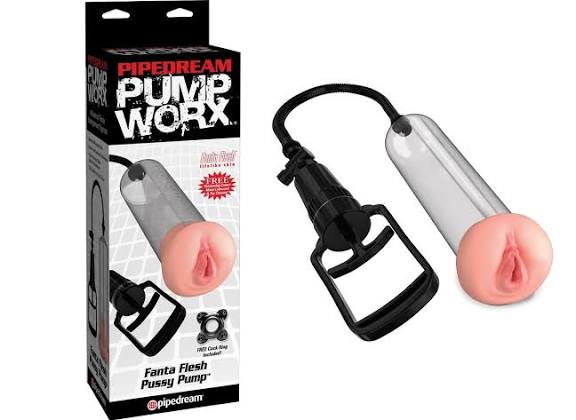 Pumpworx Fanta Flesh Pussy Pump